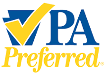 text logo, "Pa Preferred"