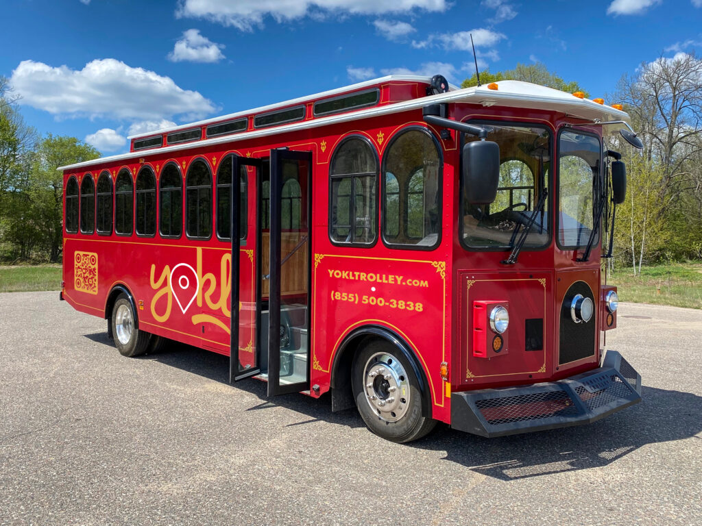 New Transportation Available for Our Guests –A Beautiful Trolley!