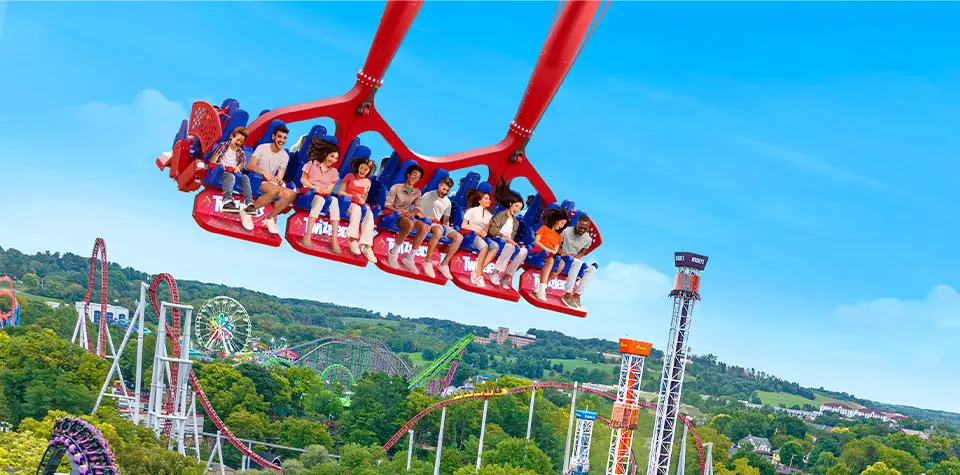 Photo of Twizzlers Twisted Gravity swing coming to Hersheypark in Summer 2025