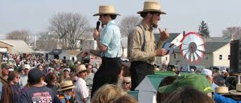 Amish auction at a Mud Sales in Lancaster